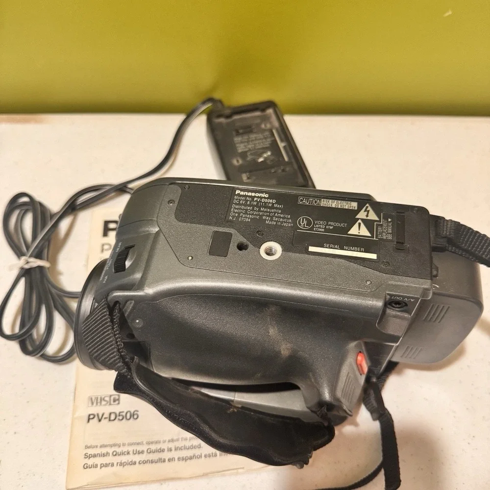 Panasonic palmcorder iq